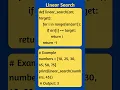 Linear Search in Python