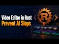 Editor in Rust Prevent AI Slops and Support SVG Devlog 3