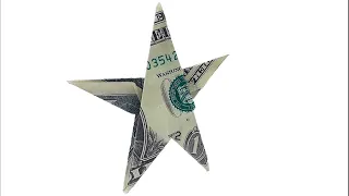 Money Origami Star - Dollar Origami