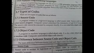 Types of codes Source code Object code Difference between source code and object code in C