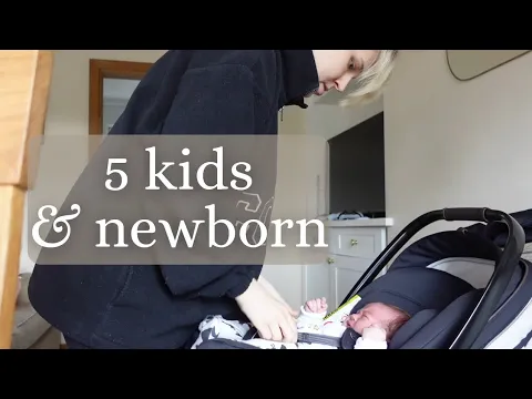 Download MP3 NEWBORN DAY IN THE LIFE| doctor appointment, toddlers, mum of six