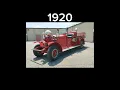 Evolution Of Fire Trucks 1920-2023