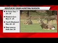 Kentucky wildlife s expect another active deer hunting season which begins Sept 7