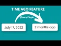 How to make Time Ago Feature Using JavaScript