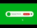 Green Screen Subscribe Button Animation | Top 5 Green Screen Animated Subscrib Button Effect.