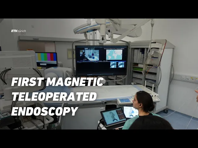 Researchers successfully perform first magnetic teleoperated endoscopy