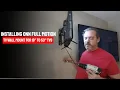 Installing ONN full Motion TV Wall Mount for 19 to 50 TVs up to 15 Tilting