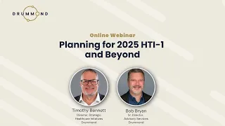 Planning for 2025 HTI 1 and Beyond - Webinar