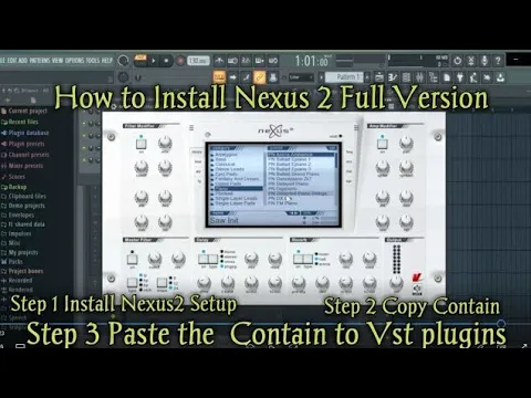 Download MP3 How to  install  and download Nexus 2 full pack without error in FL Studio (Fixed)