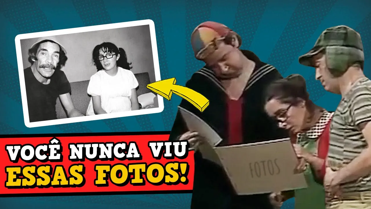 Os BASTIDORES de CHAVES como você NUNCA VIU!! ???? SÓ IMAGENS RARAS!!