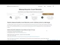 Massachusetts Court Records Search Criminal Public Divorce By Online Free