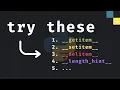 8 good-to-know dunder methods for collections in Python