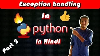 Exception Handling Part 2 Python tutorial in Hindi Learn python with comp point