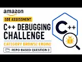 Amazon SDE HackerRank Question 2 C Repo Debugging Challenge Solution
