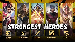 top 5 strongest heroes for every role in mlbb 2026 meta guide 