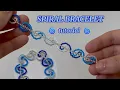 SPIRAL BRACELET TUTORIAL - easy diy