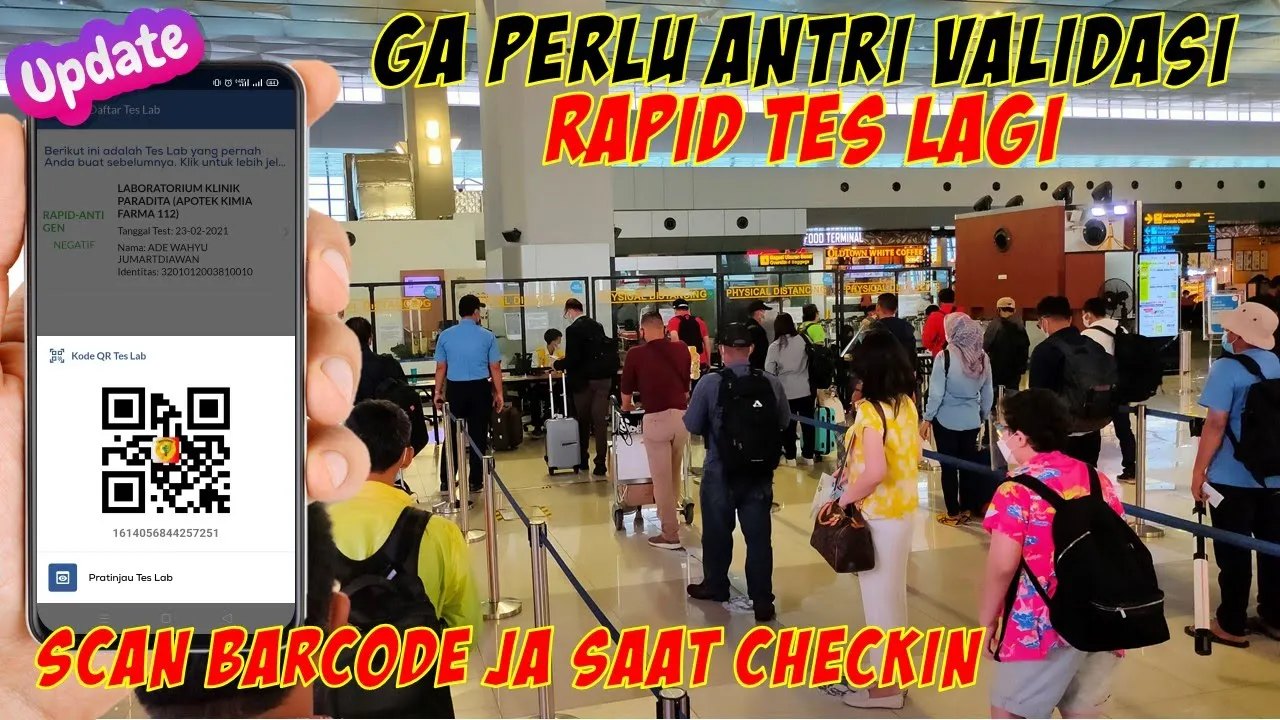 Rapid Test Antigen Bandara YIA Yogyakarta. 
