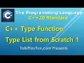 061 - C Type Function Type List from Scratch