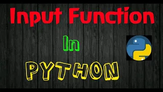 Input Function in Python Priyansh jain python tutorial for begginer run time user input