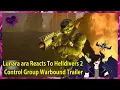 Lunara ara Reacts To Helldivers 2 Control Group Warbound Trailer