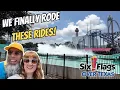 Finally experiencing these rides at Six Flags Over Texas