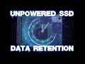 How Long Can SSD Store Data Unpowered Year 1 Update