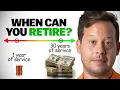 How Many Years Do You Have To Work For The State Of GA To Retire