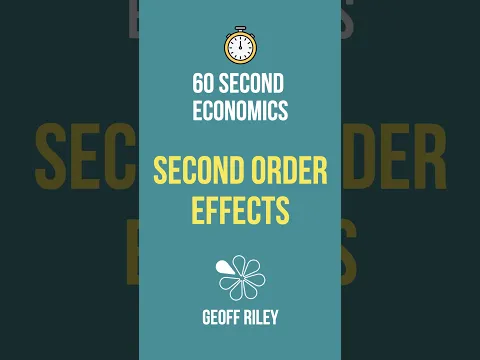 Second Order Effects I 60 Second Economics