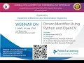Person Identifier using Python OpenCV Image Processing Computer Vision Andhra Loyola
