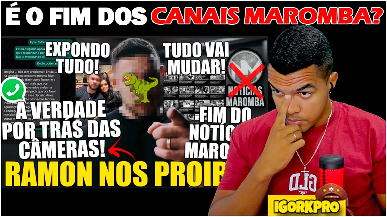 ????RESPONDENDO O NOTICIAS MAROMBA E A TRETA COM O RAMON DINO