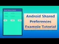 Android Shared Preferences Example Tutorial part-2