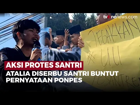 Rumah RK Didatangi Santri, Demo Atalia Terkait Komentar Bantuan Ponpes Al Khoziny