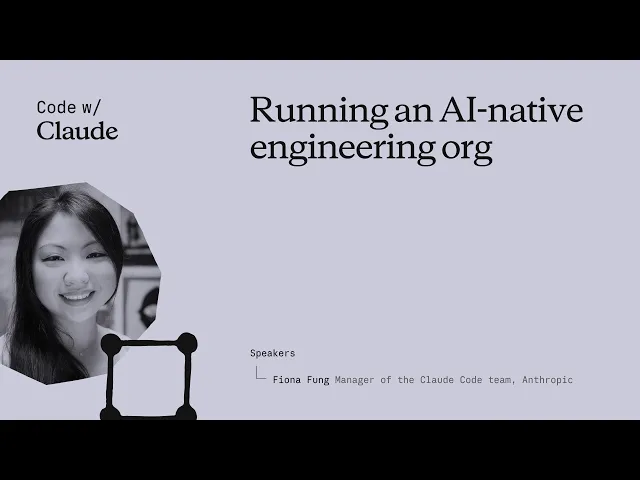 Video: Running an AI-native engineering org