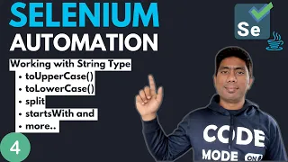 - Working with Non-Primitive String Types in Java Selenium with Java