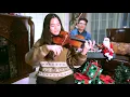Christmas Trio by Ibu Veronica Tan, Nathania, and Andre