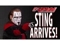 Lagu Sting makes a shocking Raw debut: Raw, January 19, 2015