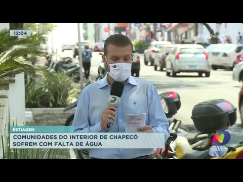 Estiagem: Comunidades do interior de Chapecó sofrem com falta de água