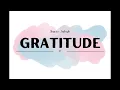 Gratitude | Genavieve Linkowski [cover] (Lyrics)