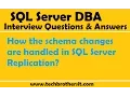 SQL Server DBA Interview Question How the schema changes are handled in SQL Server Replication