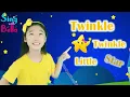 Twinkle Twinkle Little Star in English Spanish and Chinese with Lyrics and Actions | Sing with Bella