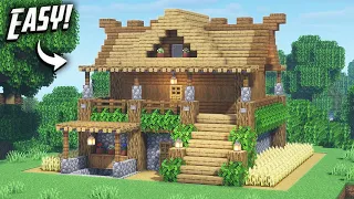 Minecraft: How To Build A Survival Starter House Tutorial (#19)