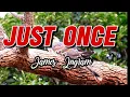 Download Lagu Just Once by James Lngram #karaokewithlyrics 