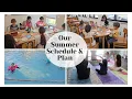 How to Create a Summer Schedule for Children