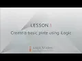 Lesson 1 - Create a basic plate using iLogic