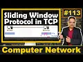 Sliding Window Protocol in TCP Computer Networks