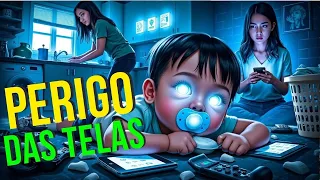 Malefícios das Telas no Cérebro Infantil 😱 5 Malefícios que Ninguém Está Falando!