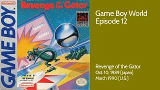 Game Boy World 012 Revenge Of The Gator HAL 1989 