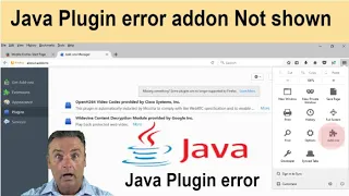 java plugin not showing in Mozilla Firefox