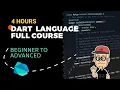 Dart language tutorial 2021 Dart programming full course for beginners and advanced