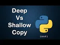 deep and shallow copy in python Python for beginners Python in Lesson 5